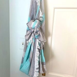 Sensitive Skin Organic Cotton Travel Throw Wrap Swim Sarong Multifunctional NEW!